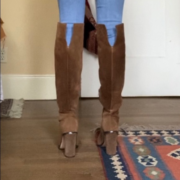 Gianni Bini Barrine Suede Over The Knee 